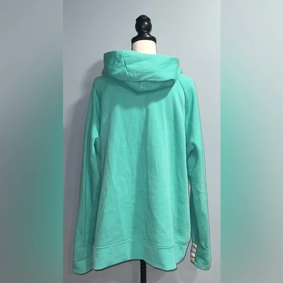 Enza- Teal hooded sweatshirt - Picture 6 of 9